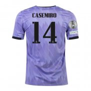 Camiseta Real Madrid Jugador Casemiro Segunda 2022-2023
