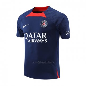 Camiseta de Entrenamiento Paris Saint-Germain 2022-2023 Azul Oscuro