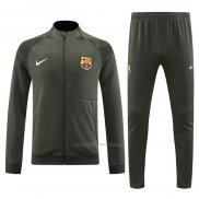 Chandal de Chaqueta del Barcelona 2023-2024 Verde