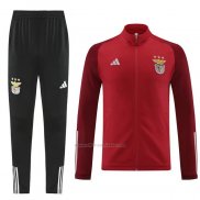 Chandal de Chaqueta del Benfica 2023-2024 Rojo