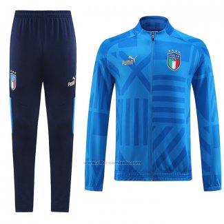 Chandal de Chaqueta del Italia 2022-2023 Azul