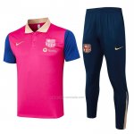 Conjunto Polo del Barcelona 2024-2025 Rojo