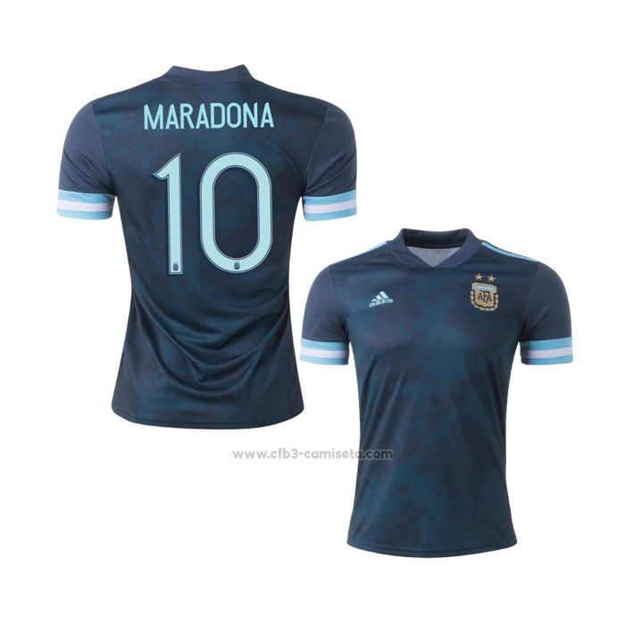 Camiseta Argentina Jugador Maradona Segunda 2020