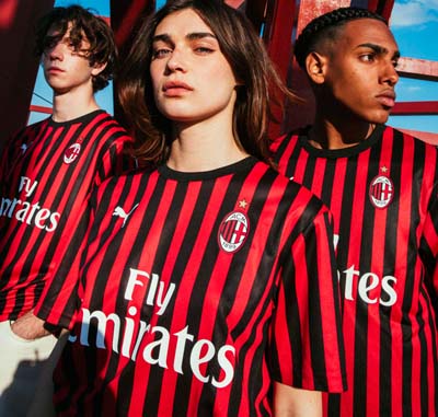 Camisetas futbol AC Milan 2019 2020